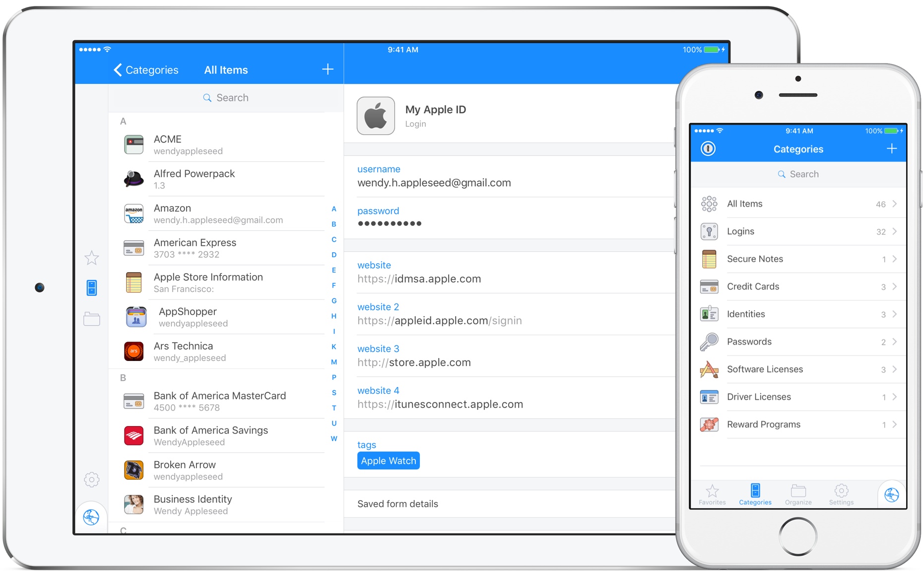 1Password is available pretty much everywhere – including iOS.